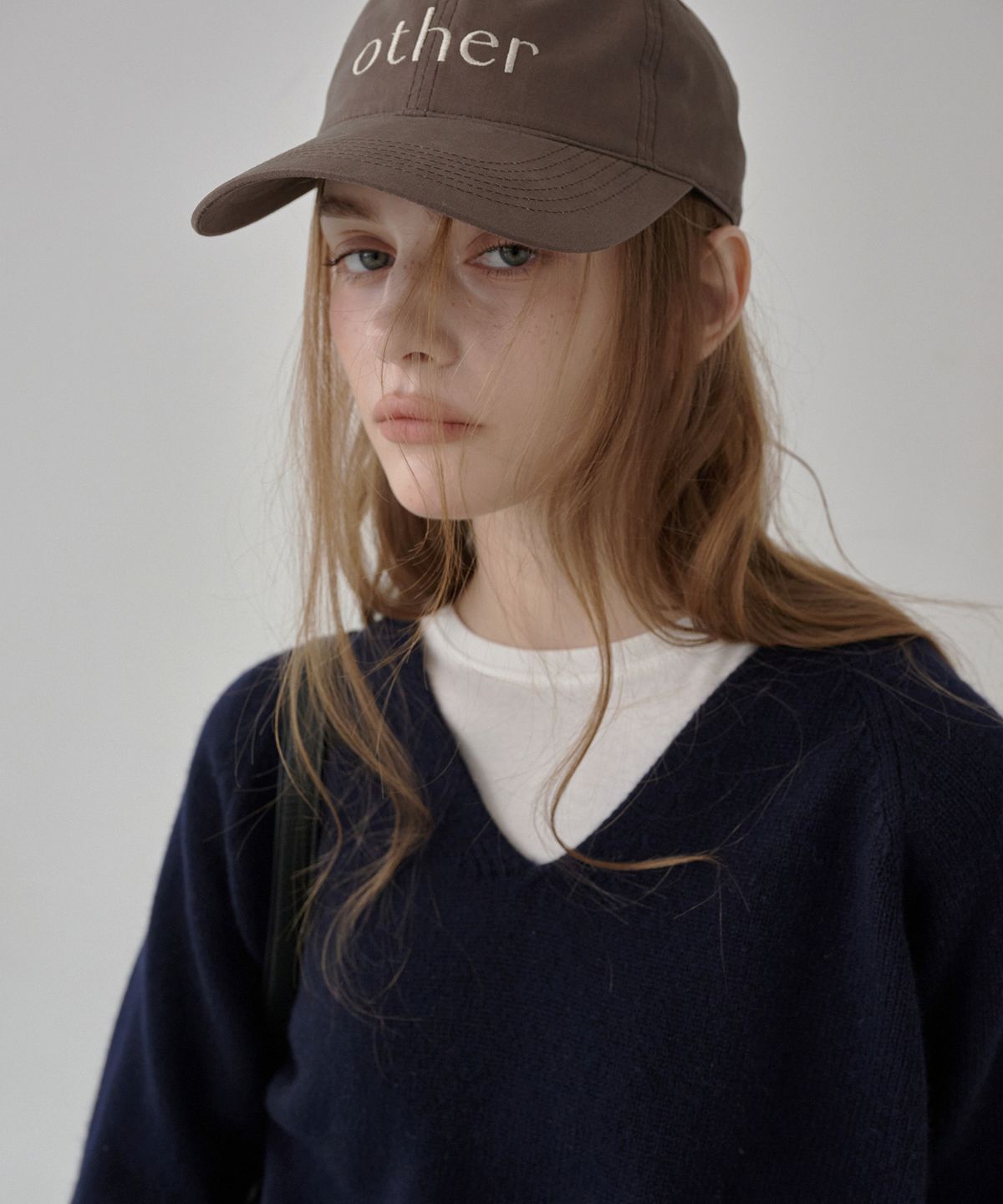 아더이지(OTHER EASY) standard merino knit (navy)