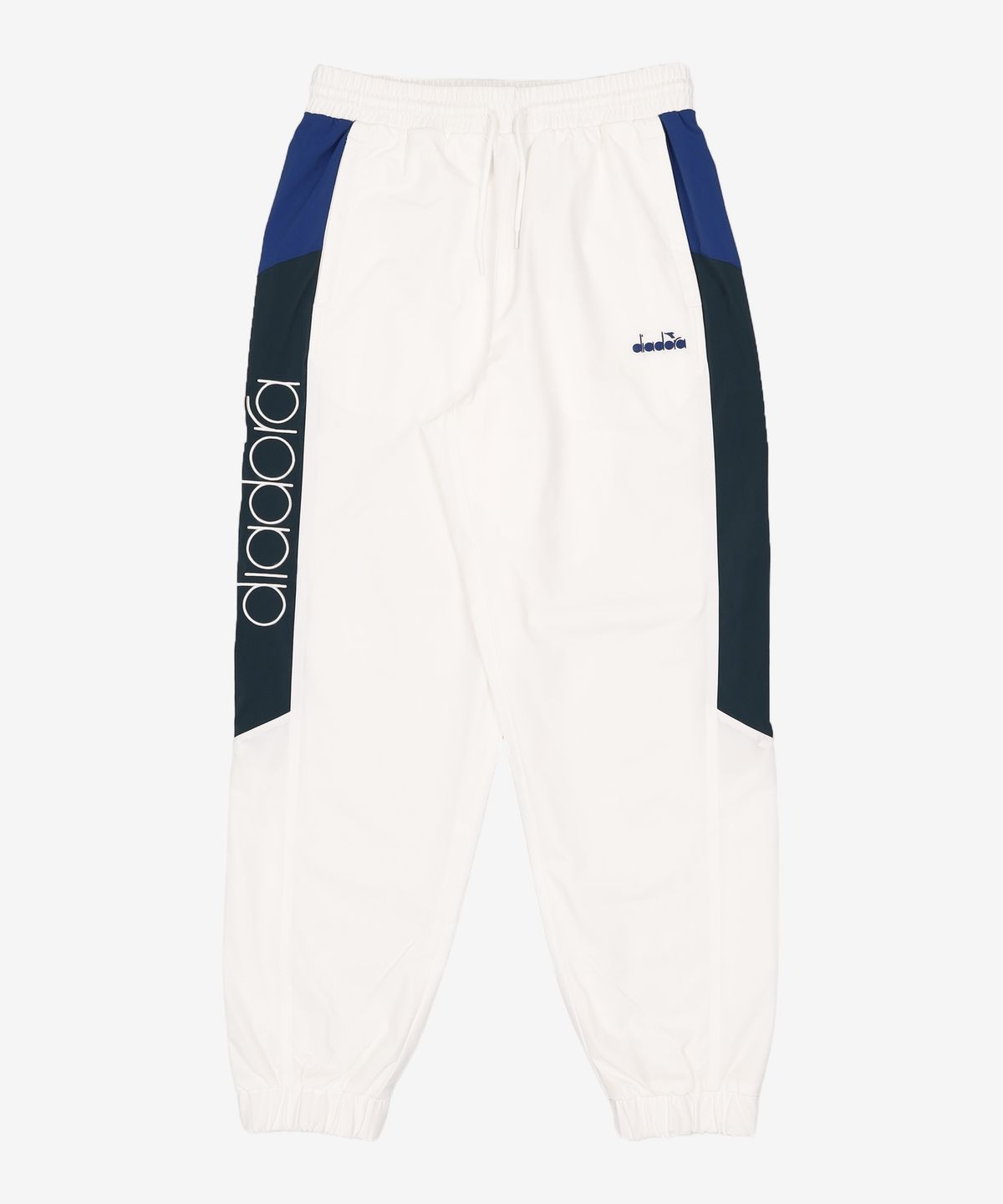 디아도라(diadora) 몬텔로 컬러블럭 우븐 팬츠 OFF WHITE 85