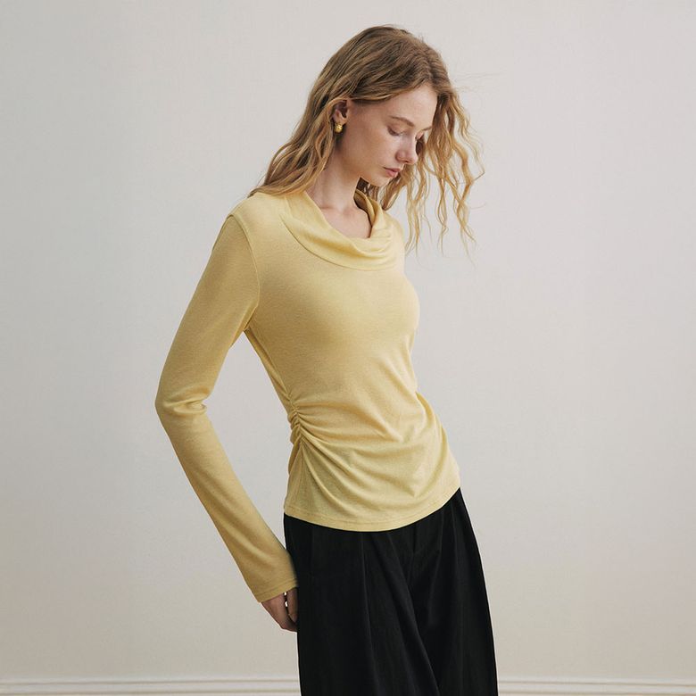 YY_Slimming slip-on top_2color