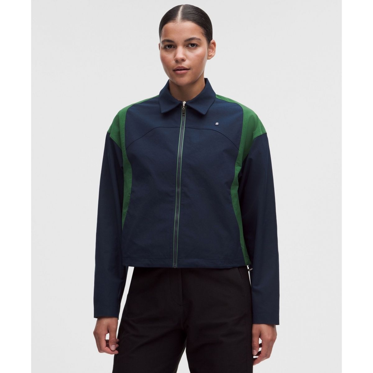 룰루레몬(LULULEMON) 칼라드 패널 골프 재킷  TRNV IVYG