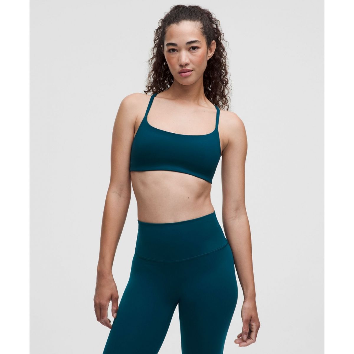 룰루레몬(LULULEMON) 원더 트레인 스트래피 레이서 브라 *라이트 서포트, A B컵  REMA