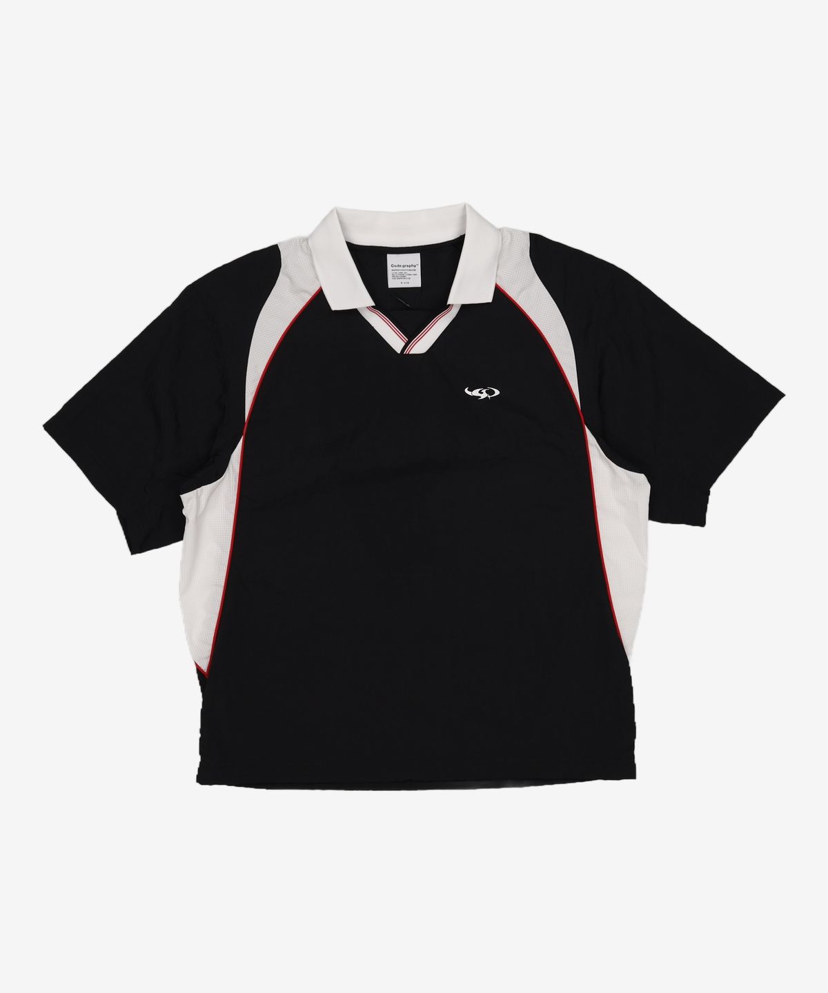 코드그라피(CGP) COOL 화섬 카라 반팔 티셔츠_블랙 S