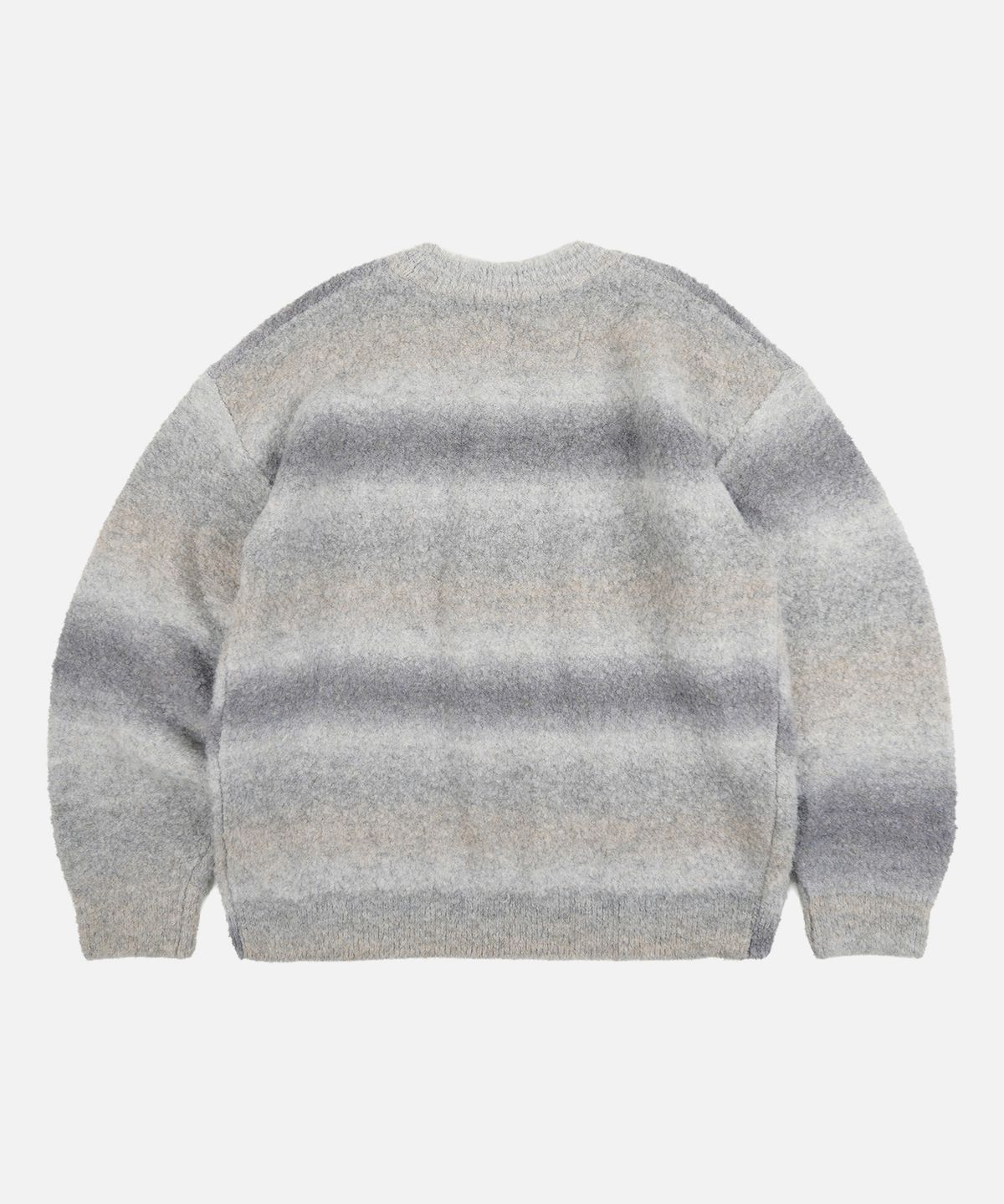 프리즘웍스(FRIZMWORKS) GRADATION BOUCLE KNIT _ FOG