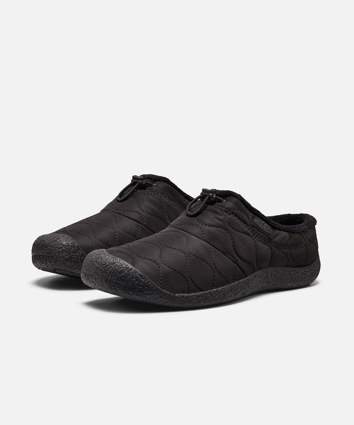 킨(KEEN) 하우저 III 남성 슬라이드 BLACK QUILTED