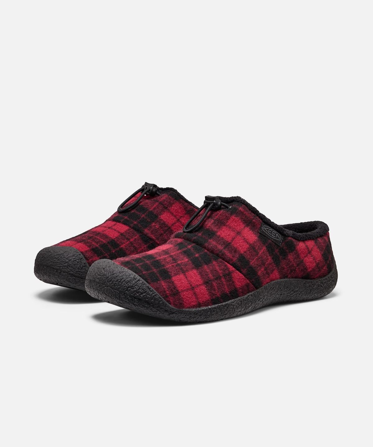 킨(KEEN) 하우저 III 남성 슬라이드 FRONTIER FLANNEL RED