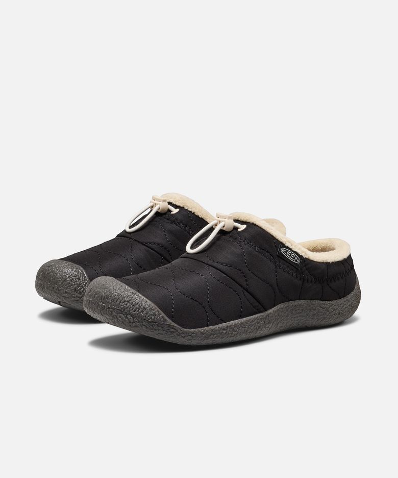 하우저 III 여성 슬라이드 BLACK QUILTED