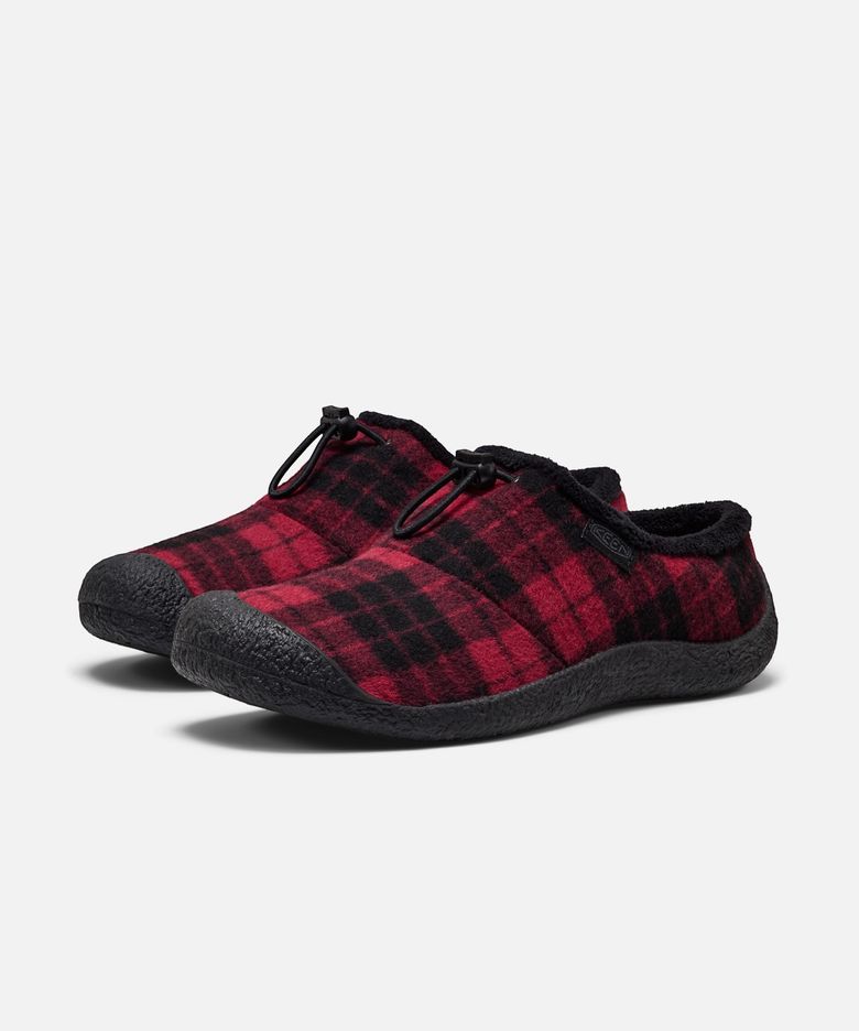 하우저 III 여성 슬라이드 FRONTIER FLANNEL RED
