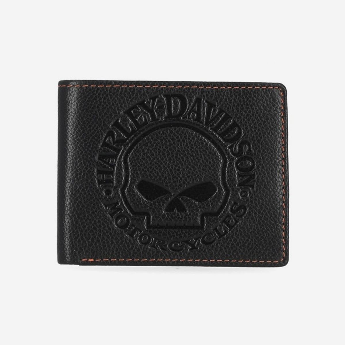 할리데이비슨(HARLEY-DAVIDSON) 클래식 스컬 패스케이스 지갑