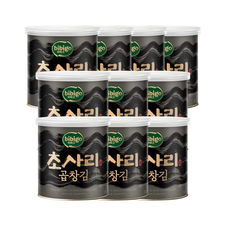 비비고 초사리 곱창김 30g x10개