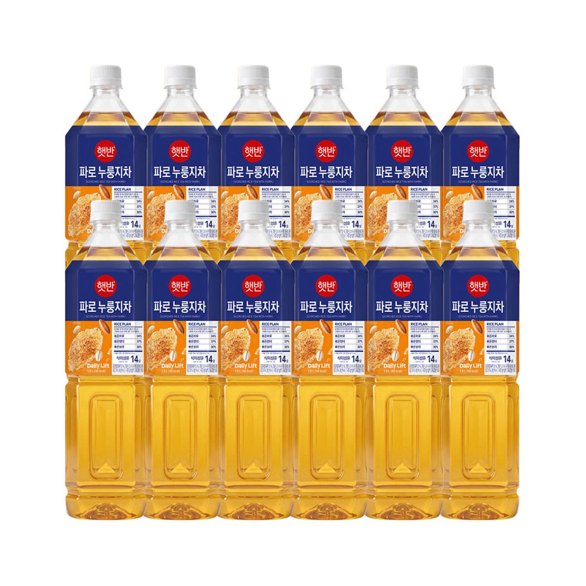 CJ제일제당(CJCHEILJEDANG) 햇반 파로 누룽지차 1.5L x12개