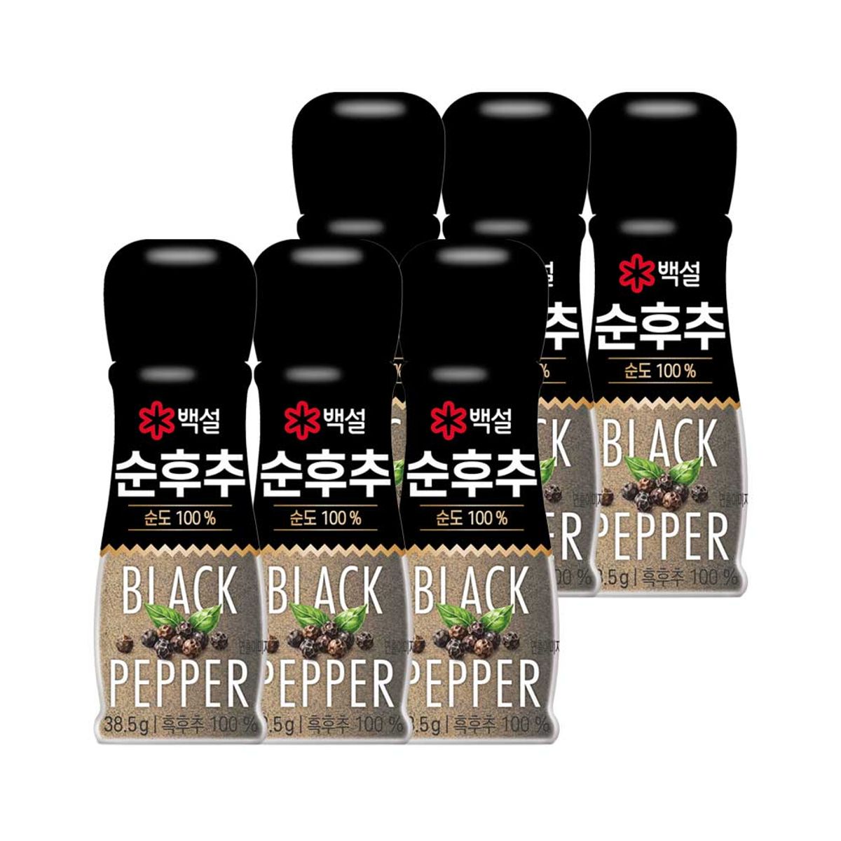 CJ제일제당(CJCHEILJEDANG) 백설 순후추 38.5g x6개