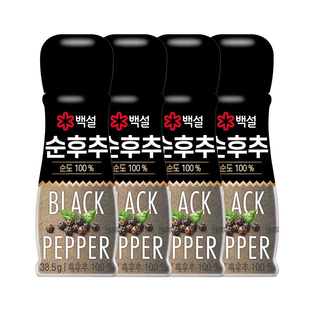 CJ제일제당(CJCHEILJEDANG) 백설 순후추 38.5g x4개