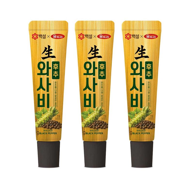 백설 와사비 후추 43g x3개
