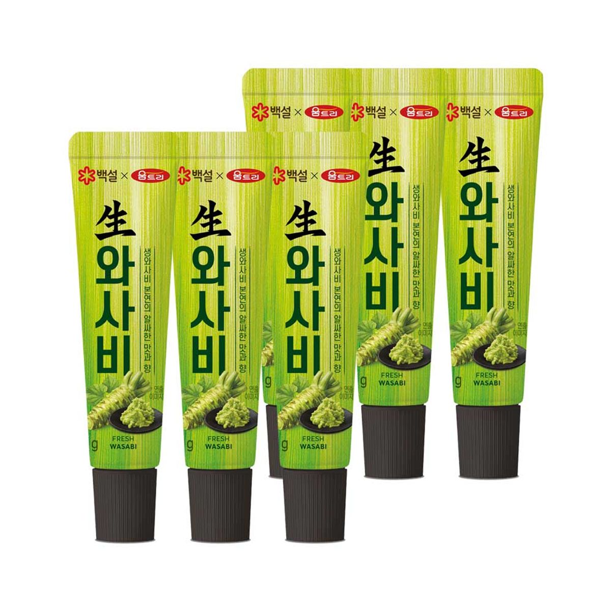 CJ제일제당(CJCHEILJEDANG) 백설 생와사비 43g x6개