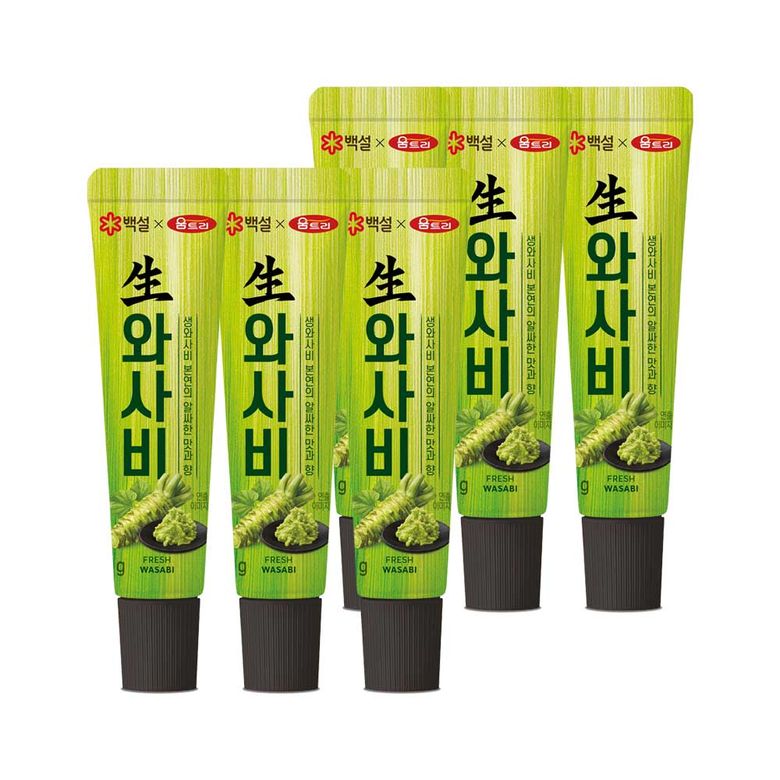 백설 생와사비 43g x6개