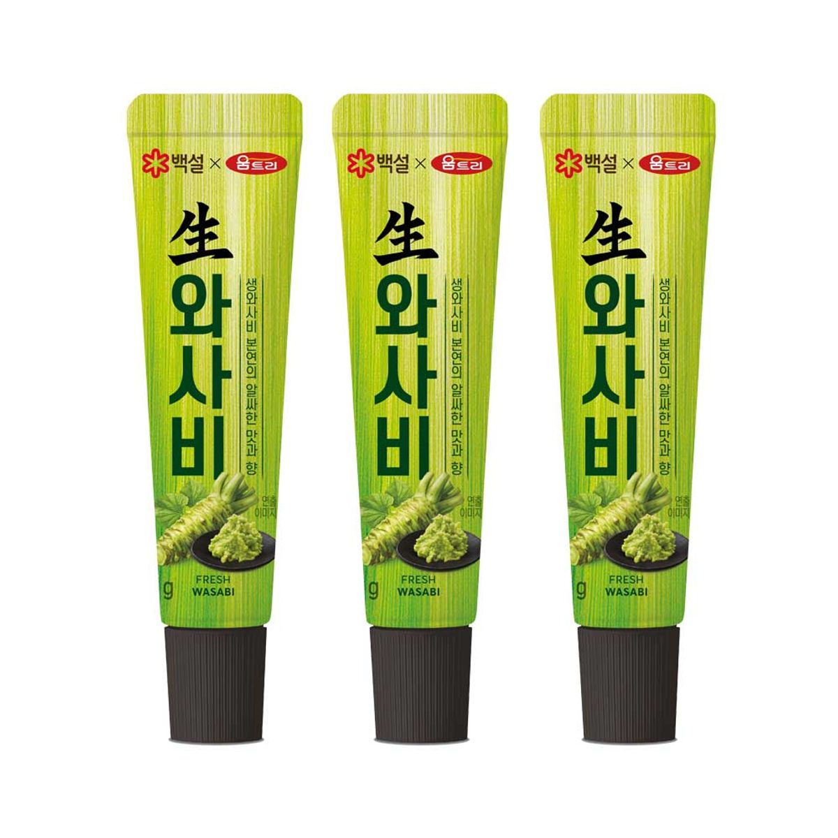 CJ제일제당(CJCHEILJEDANG) 백설 생와사비 43g x3개