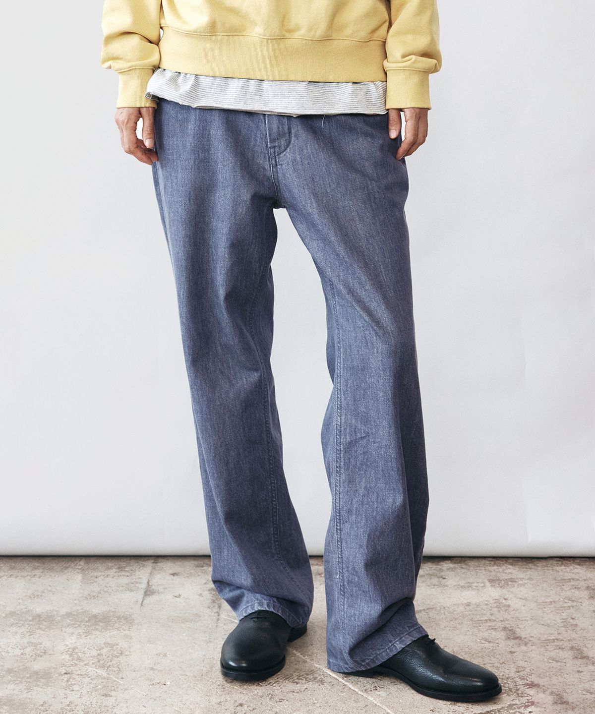유스(YOUTH) Straight Denim Pants - Blue