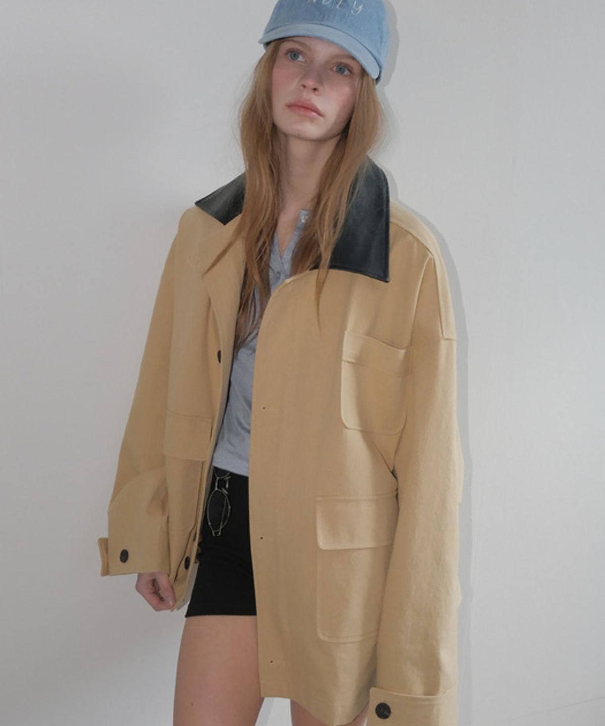 그노노이(GNOHNOEY) 엔지니어드 워크자켓 (Beige)
