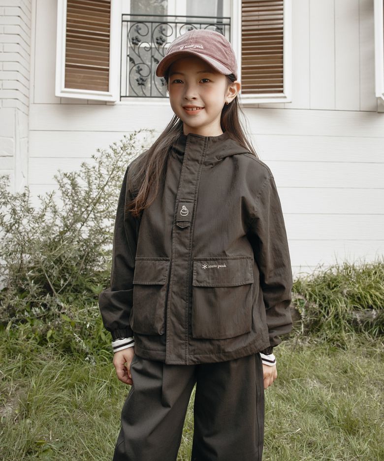 키즈 클랜드 자켓 (S26FKDJK80) Choco Brown