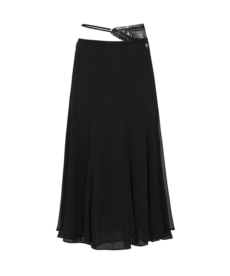 MOONFLOWER SKIRT black