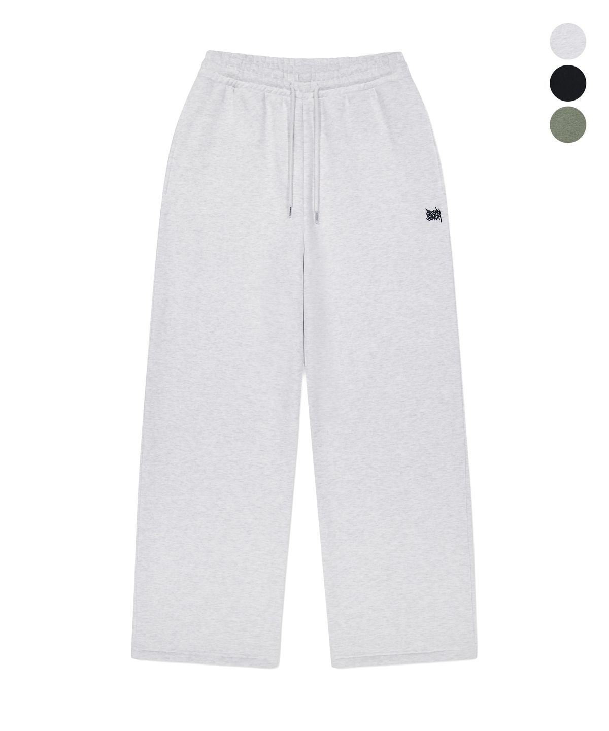 브라운브레스(BROWNBREATH) TAG WIDE SWEAT PANTS (3colors)