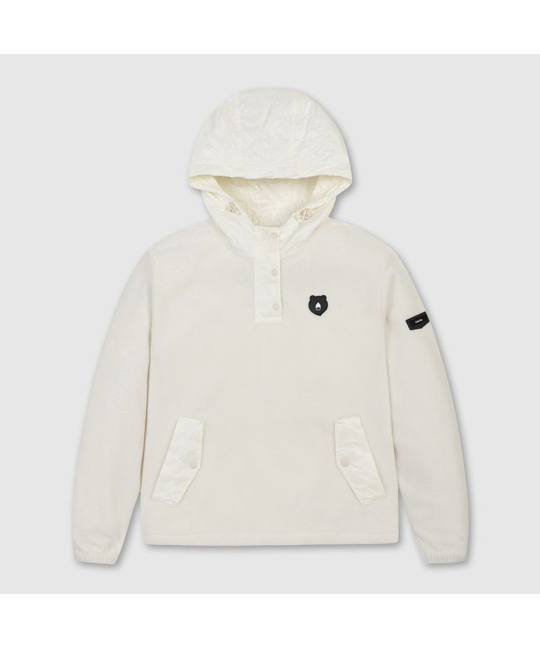 (여성) Woven Hybrid Fleece Hoody (SET UP) G5TAW26301IVX