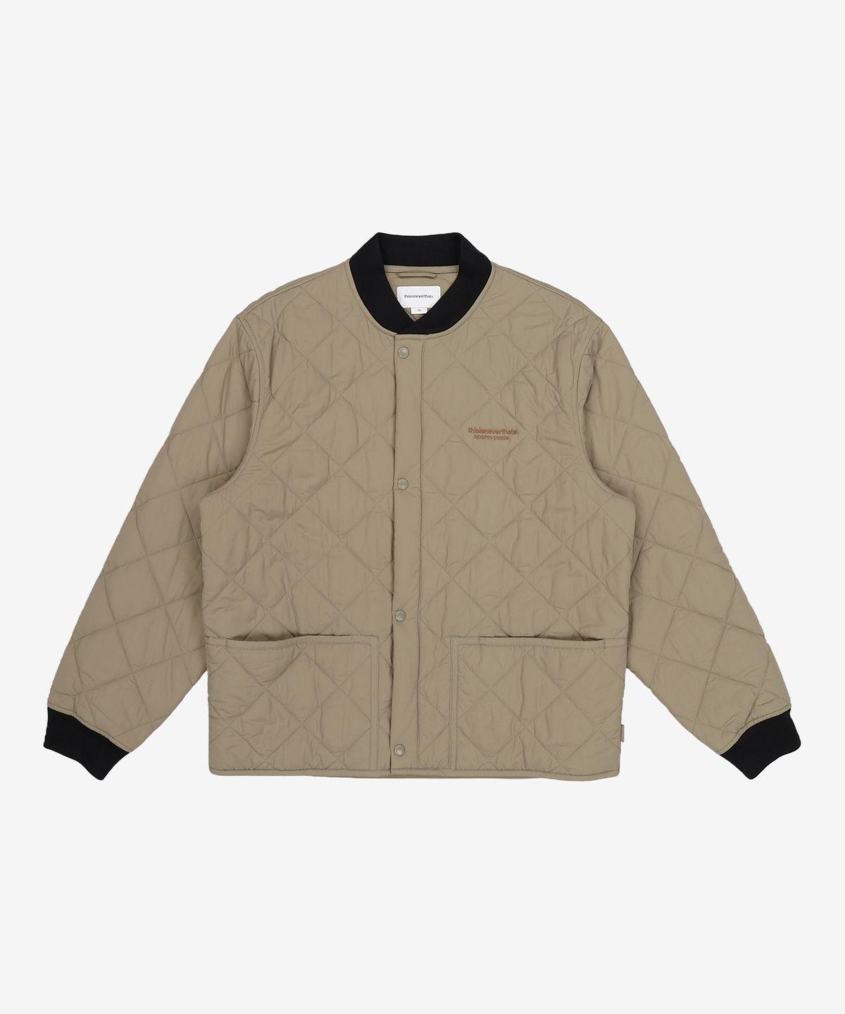 디스이즈네버댓(THISISNEVERTHAT) Globe Quilted Jacket Khaki M