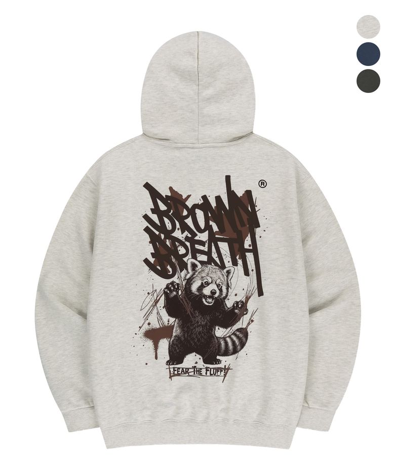 LESSER PANDA TAG HOODIE (3colors)