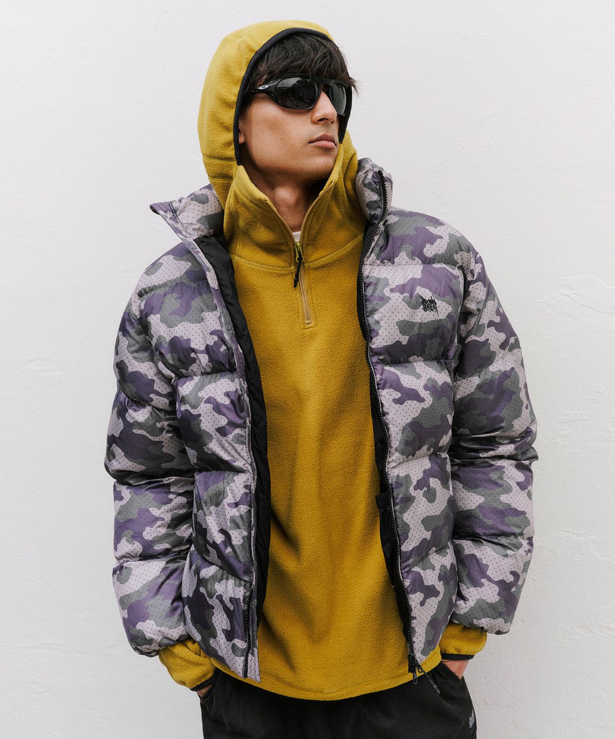 브라운브레스(BROWNBREATH) TAG CAMO PADDED JACKET