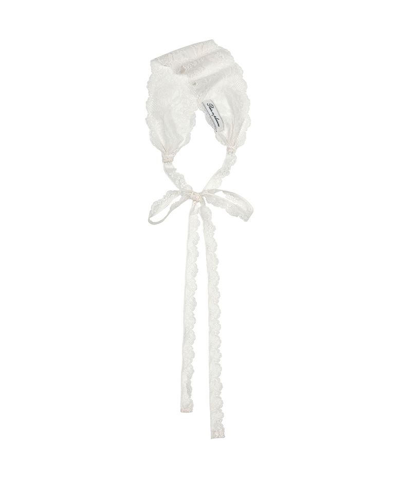 SWAN LACE HAIRBAND cream