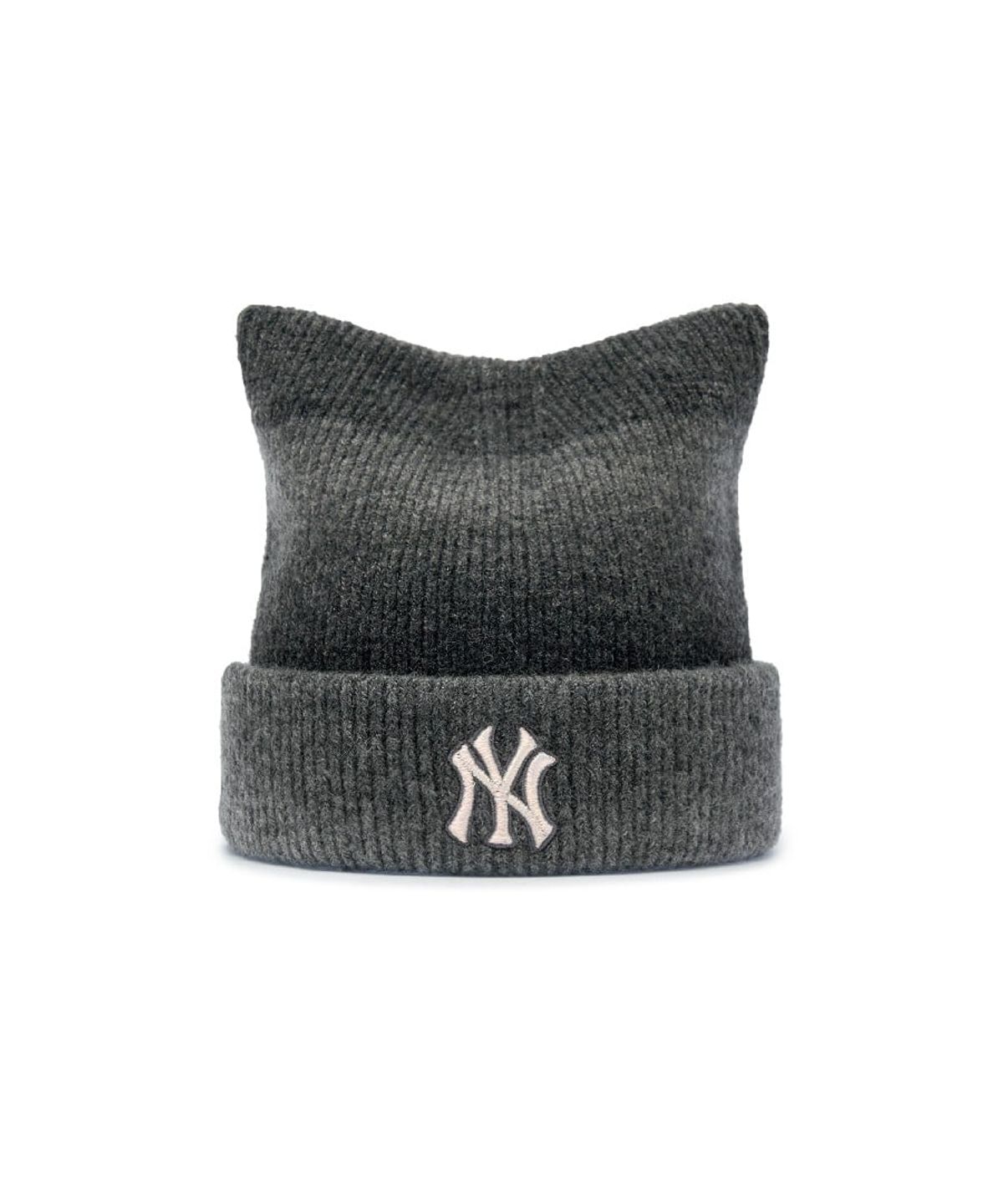 엠엘비 키즈(MLB KIDS) 미야옹 그라데이션 비니 NY (Black)