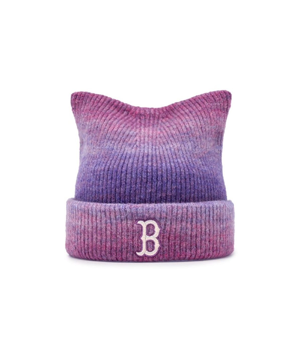 엠엘비 키즈(MLB KIDS) 미야옹 그라데이션 비니 BOS (Violet)