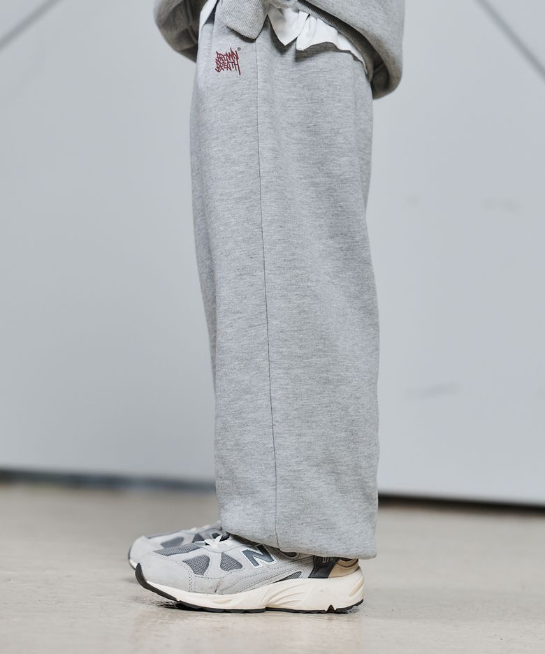 KIDS BRUSHED TAG SWEAT PANTS(기모) - M/GREY