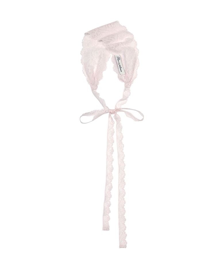 SWAN LACE HAIRBAND pink