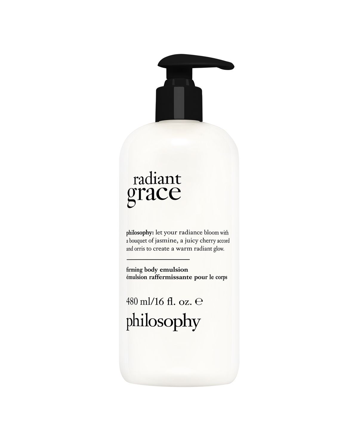 필로소피(PHILOSOPHY) 래디언트 그레이스 퍼밍 바디 에멀전 480ml