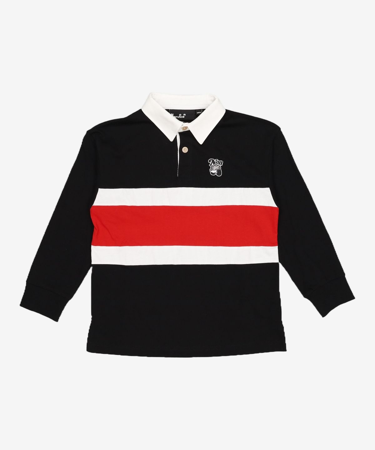 논서비스(NON SERVICE) FREDDY RUGBY T-SHIRTS BLACK 140
