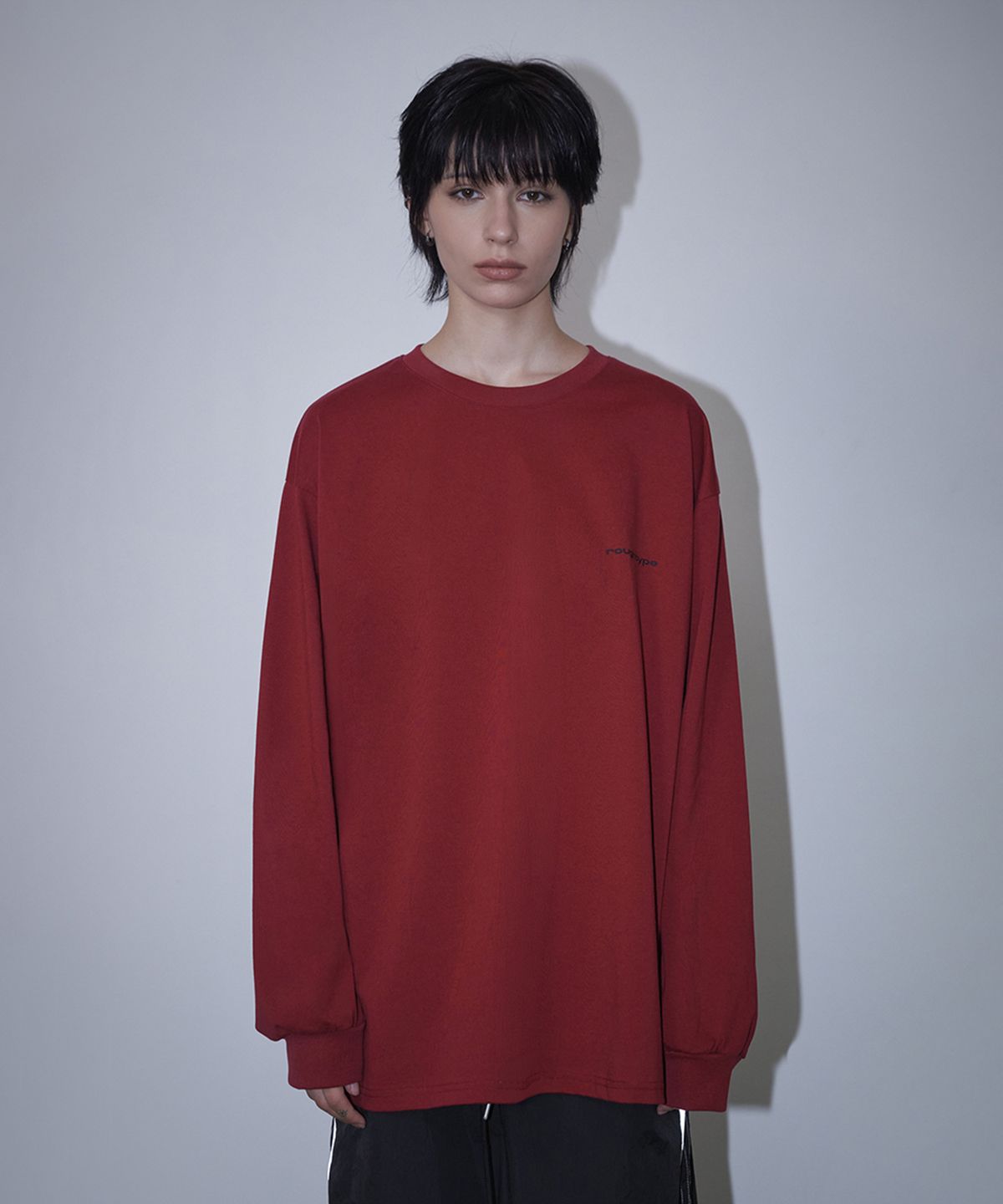 로타입(ROUGHTYPE) roughtype Signature Long Sleeve - Red