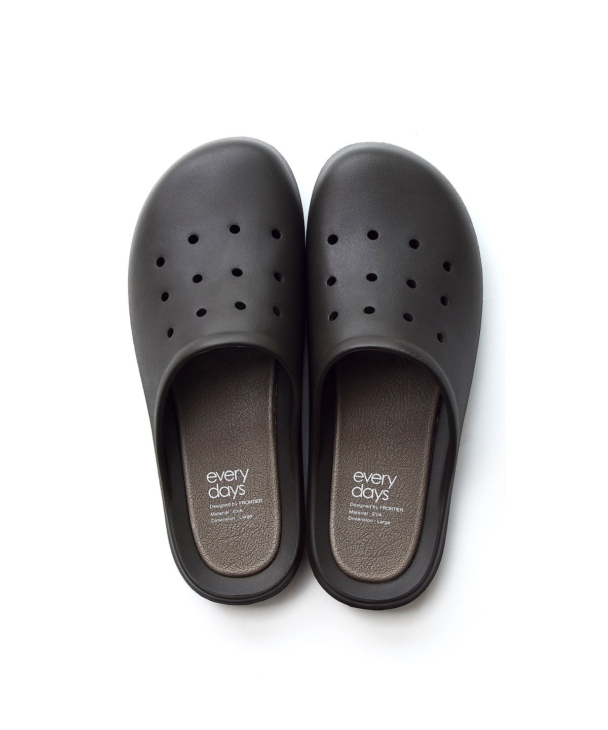 프론티어(FRONTIER) everydays 에브리데이즈 슬리퍼 - 다크브라운