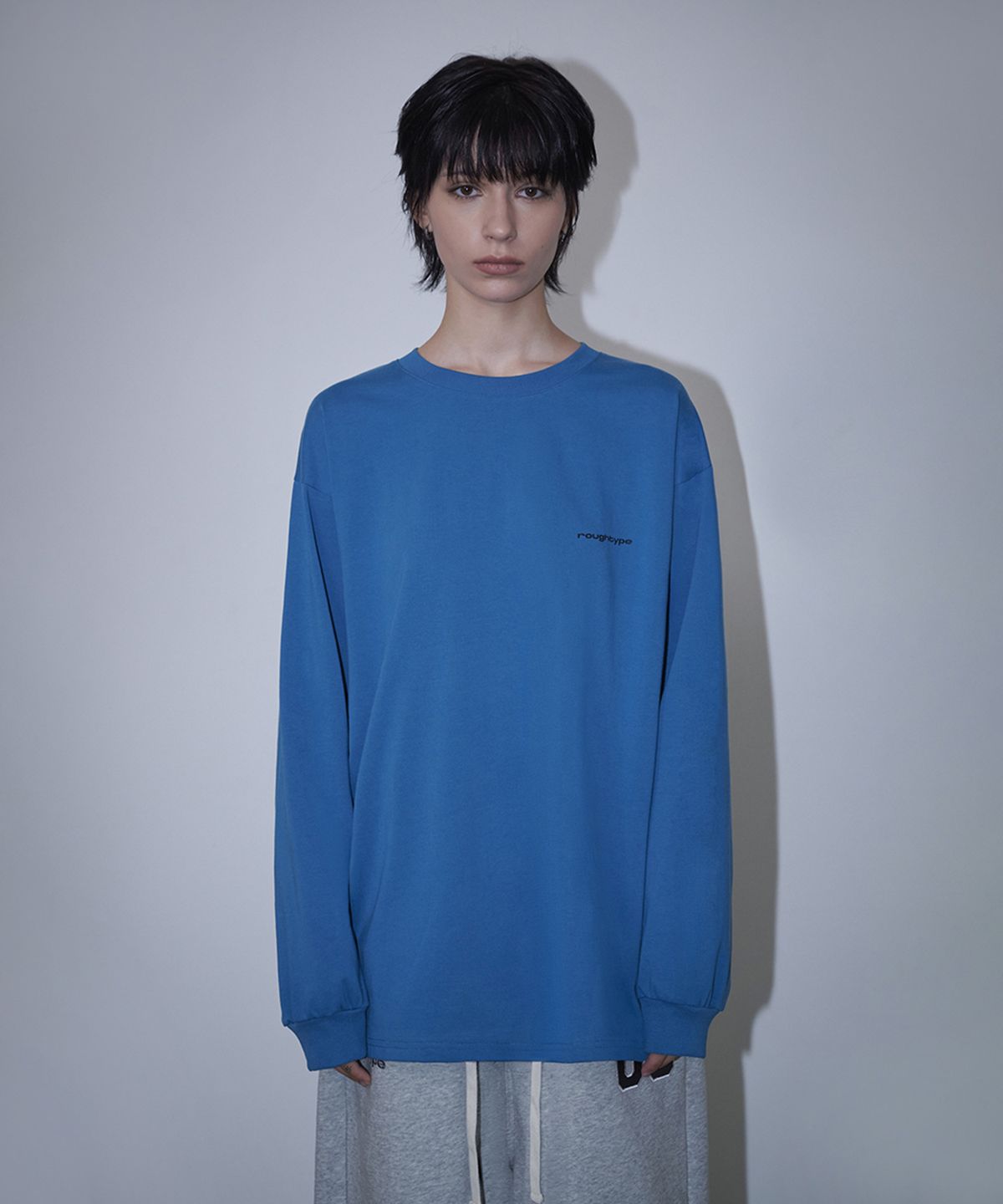 로타입(ROUGHTYPE) roughtype Signature Long Sleeve - Blue