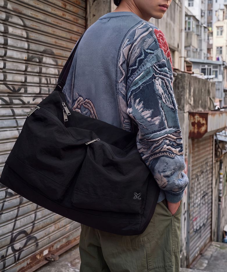 PEPLOW Messenger Bag BLACK