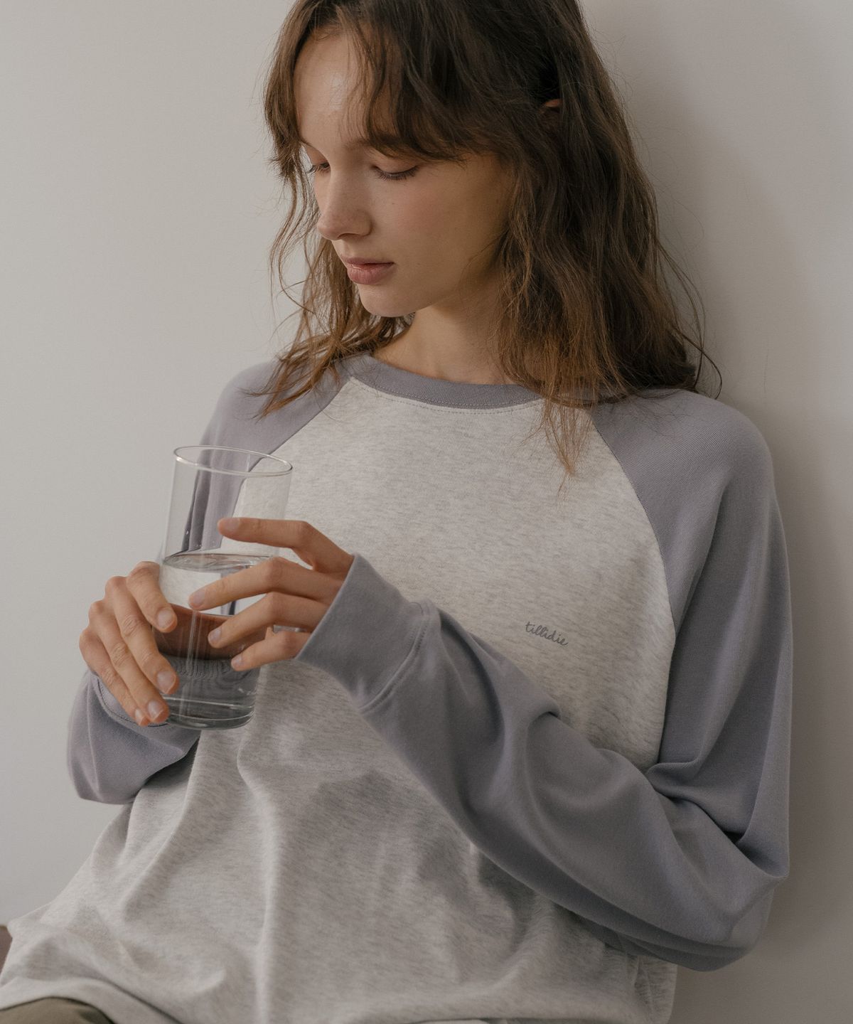틸아이다이(TILL I DIE) Raglan oversized modal tee [TIFA06LT05]_Blue