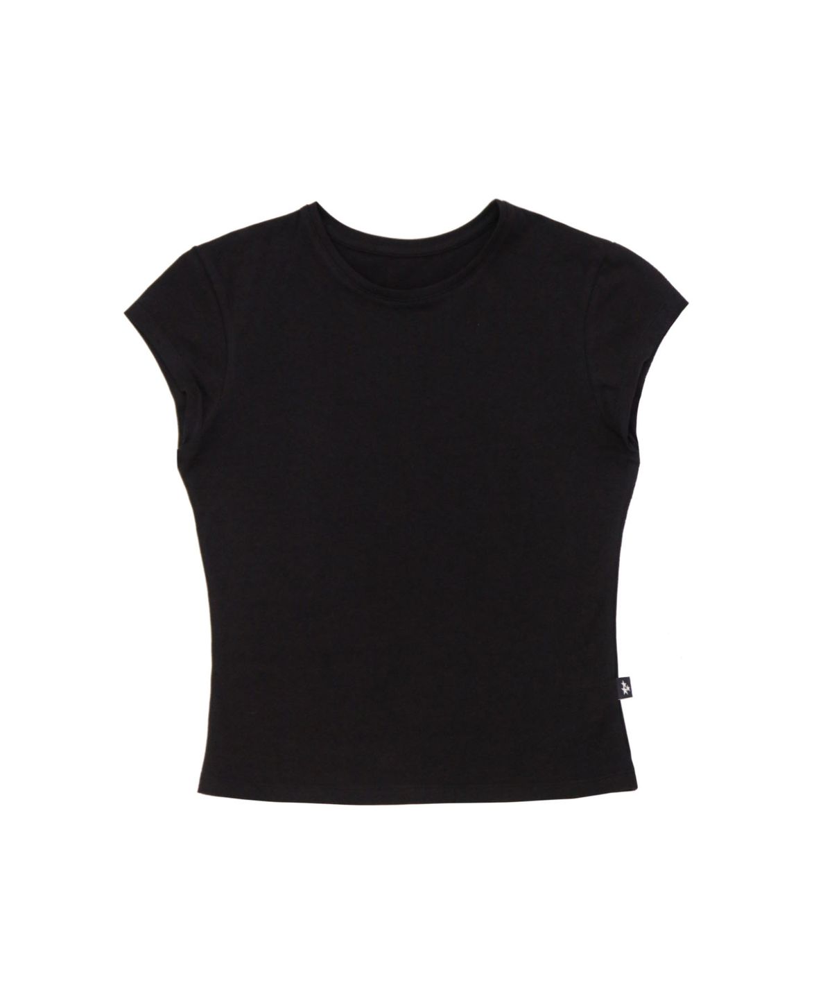 시데라(SIDERA) Sidera Slim Fit Cotton T-shirt [Black]