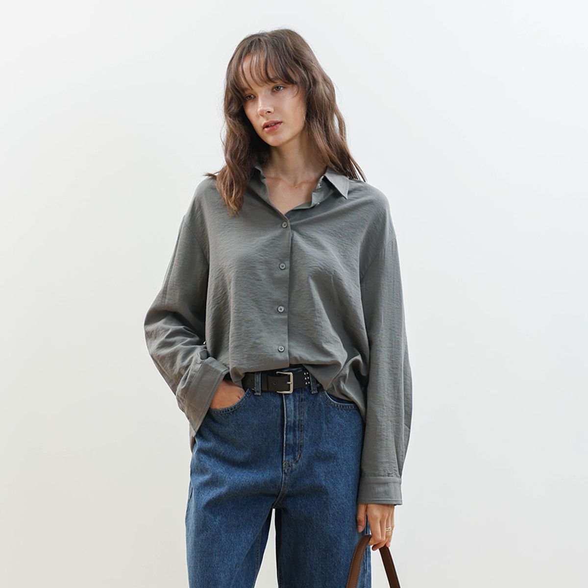 웬스데이딜라잇(WEDNESDAY DELIGHT) WD_Basic loose shirt