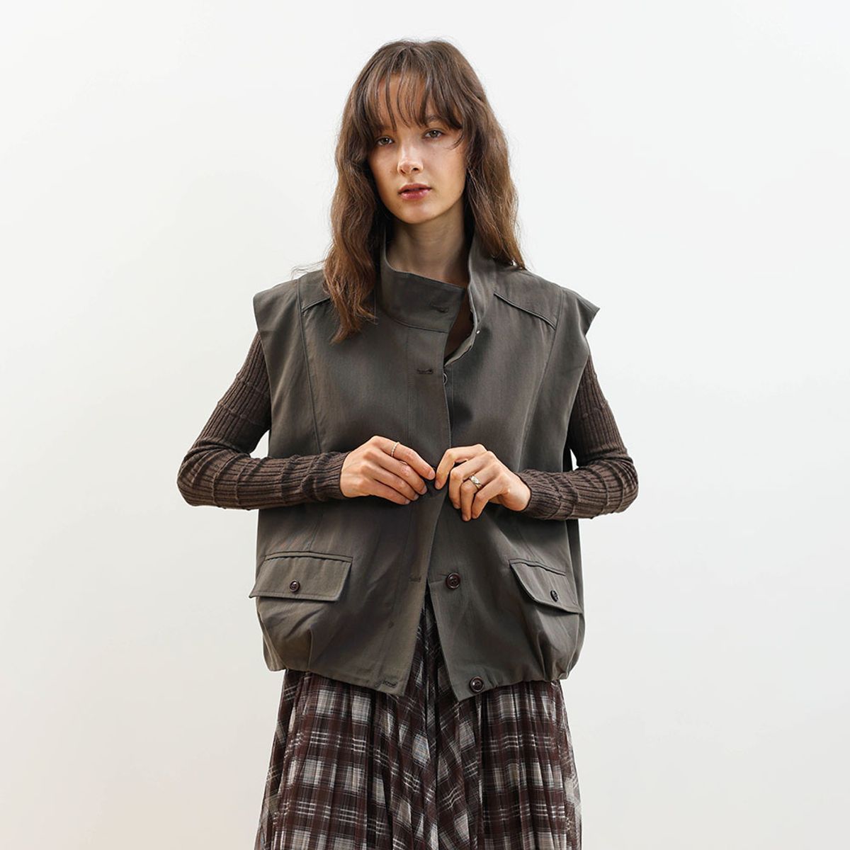 웬스데이딜라잇(WEDNESDAY DELIGHT) WD_Utility pocket vest
