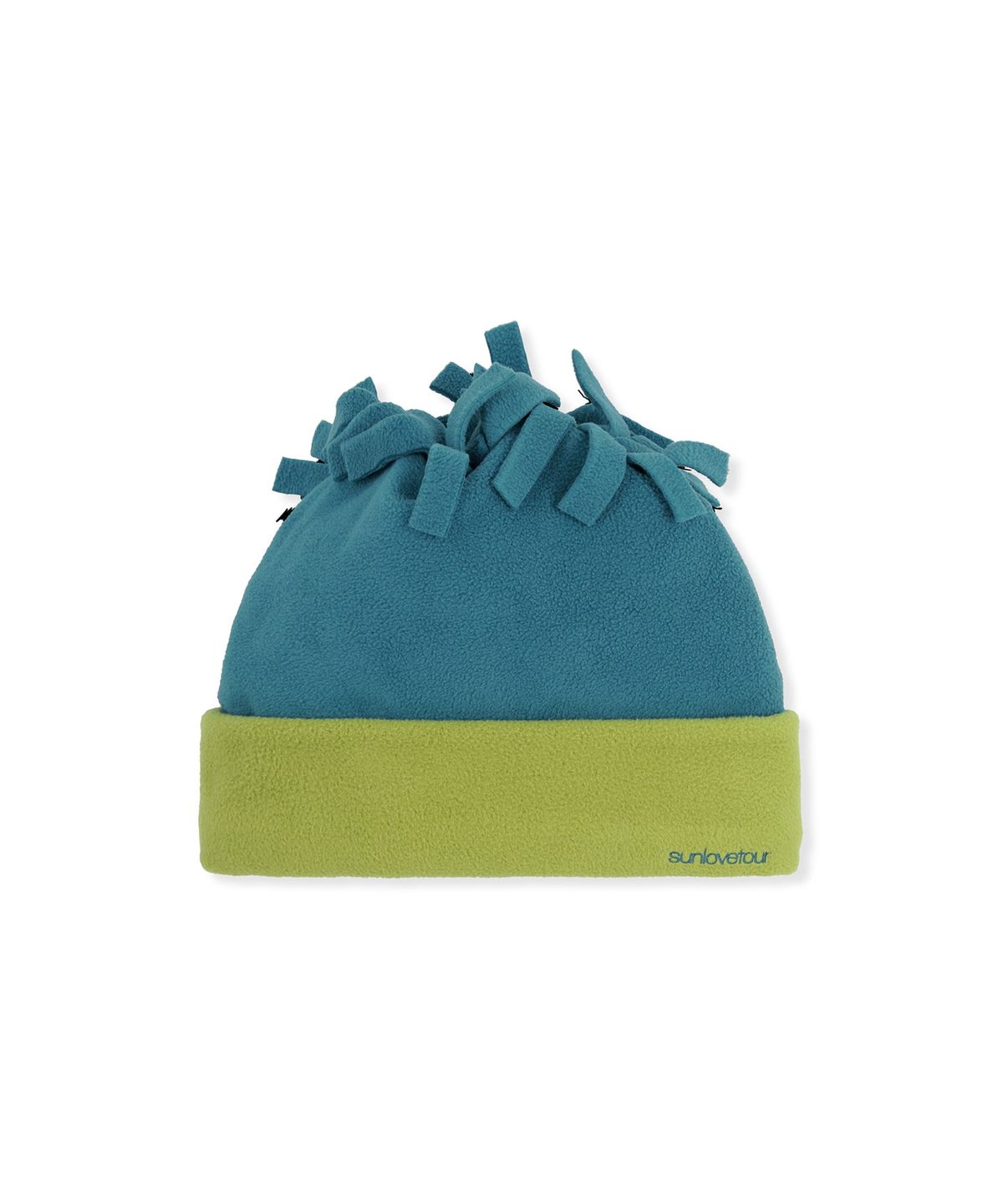 썬러브투어(SUNLOVETOUR) Tie Fleece Beanie Blue