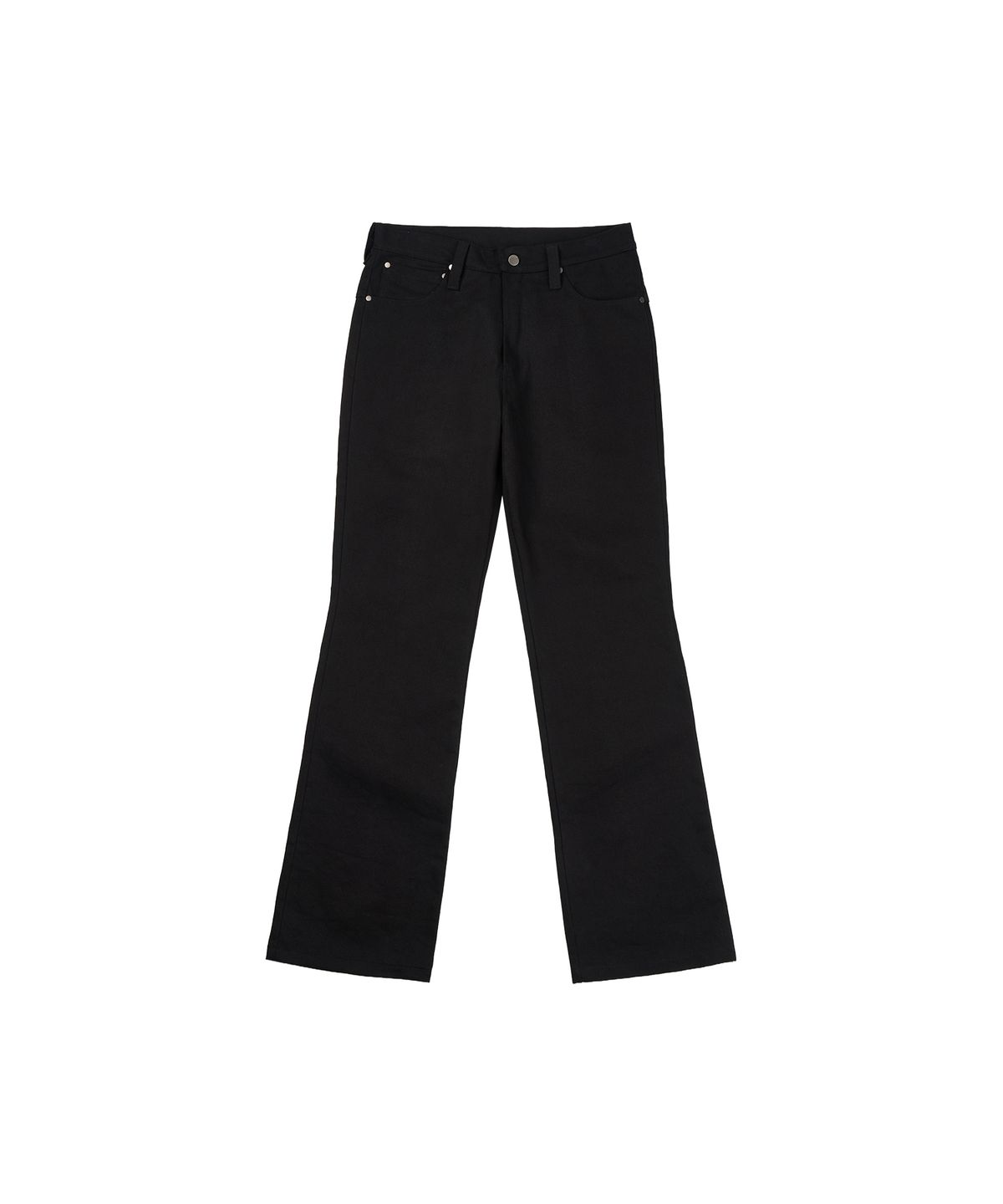 마사트(MASAT) Twill Flare Pants _ Black