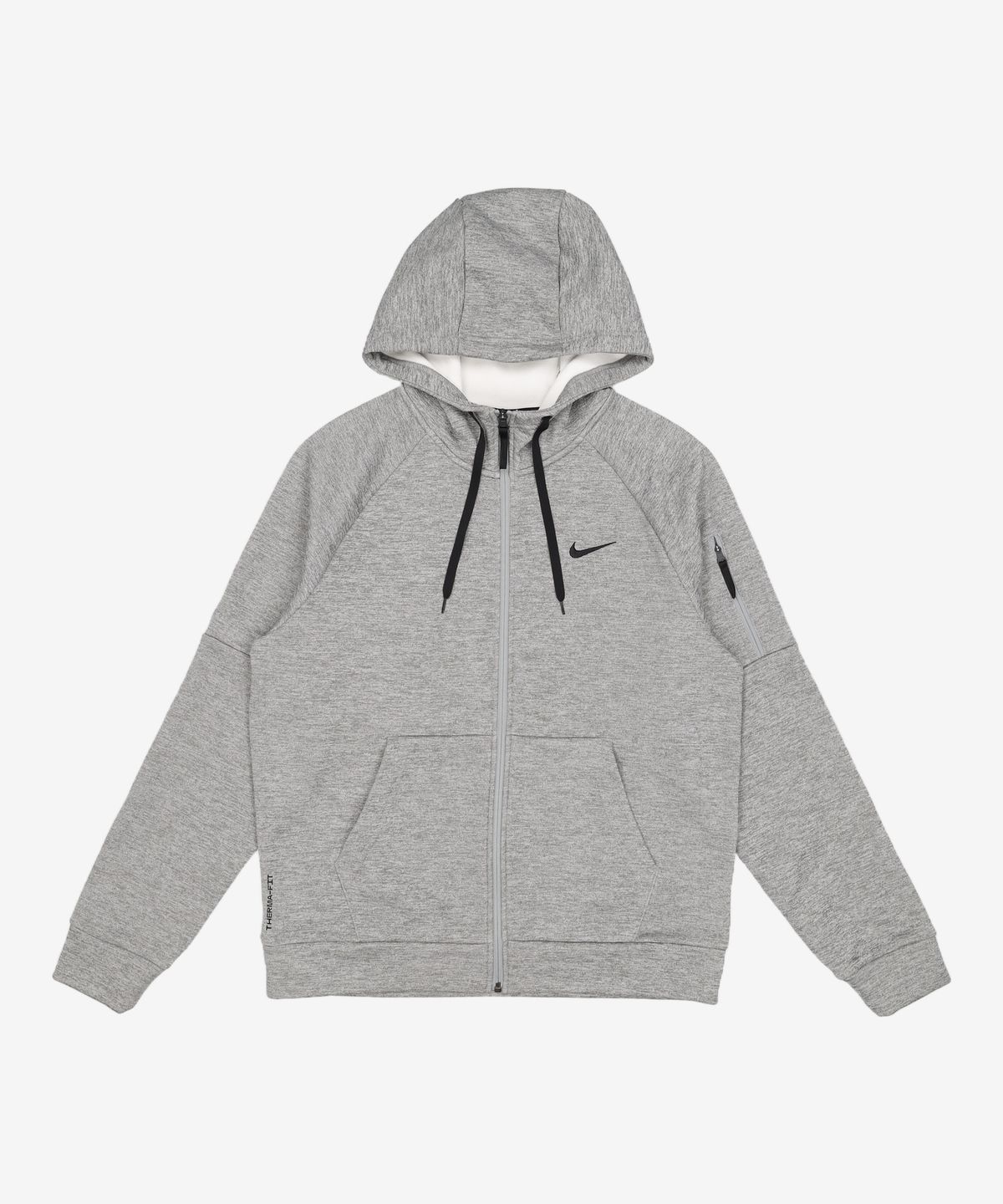 나이키(NIKE) 써마 핏 풀집 피트니스 후디 M - 다크 그레이 헤더:파티클 그레이:블랙 / DQ4831-063 L