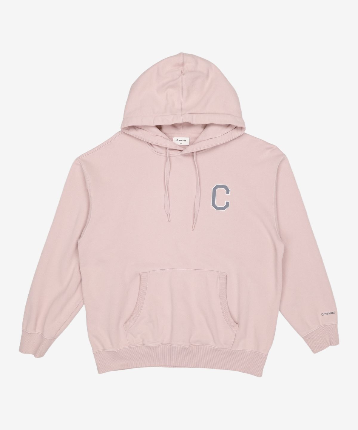 커버낫(COVERNAT) C 로고 후디 Light Pink XL