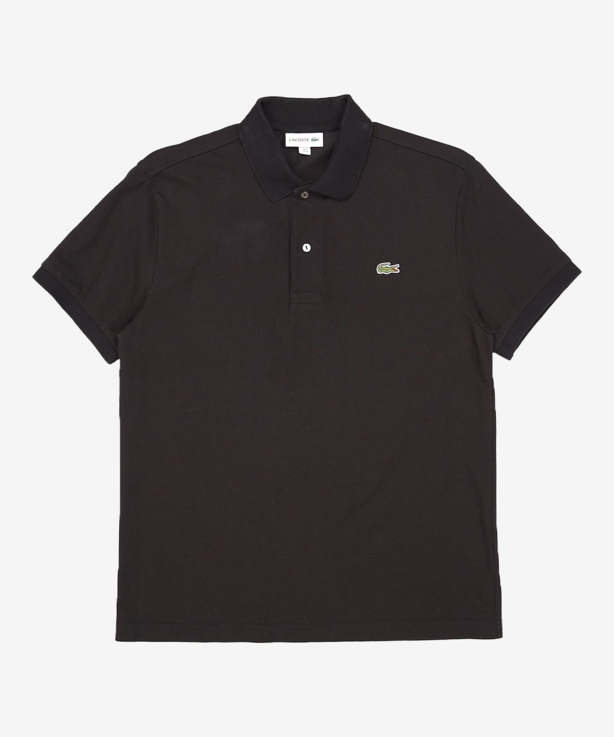 라코스테(LACOSTE) [TEST]남성 프렌치 레귤러핏 베이직 반팔 폴로 [블랙] 4