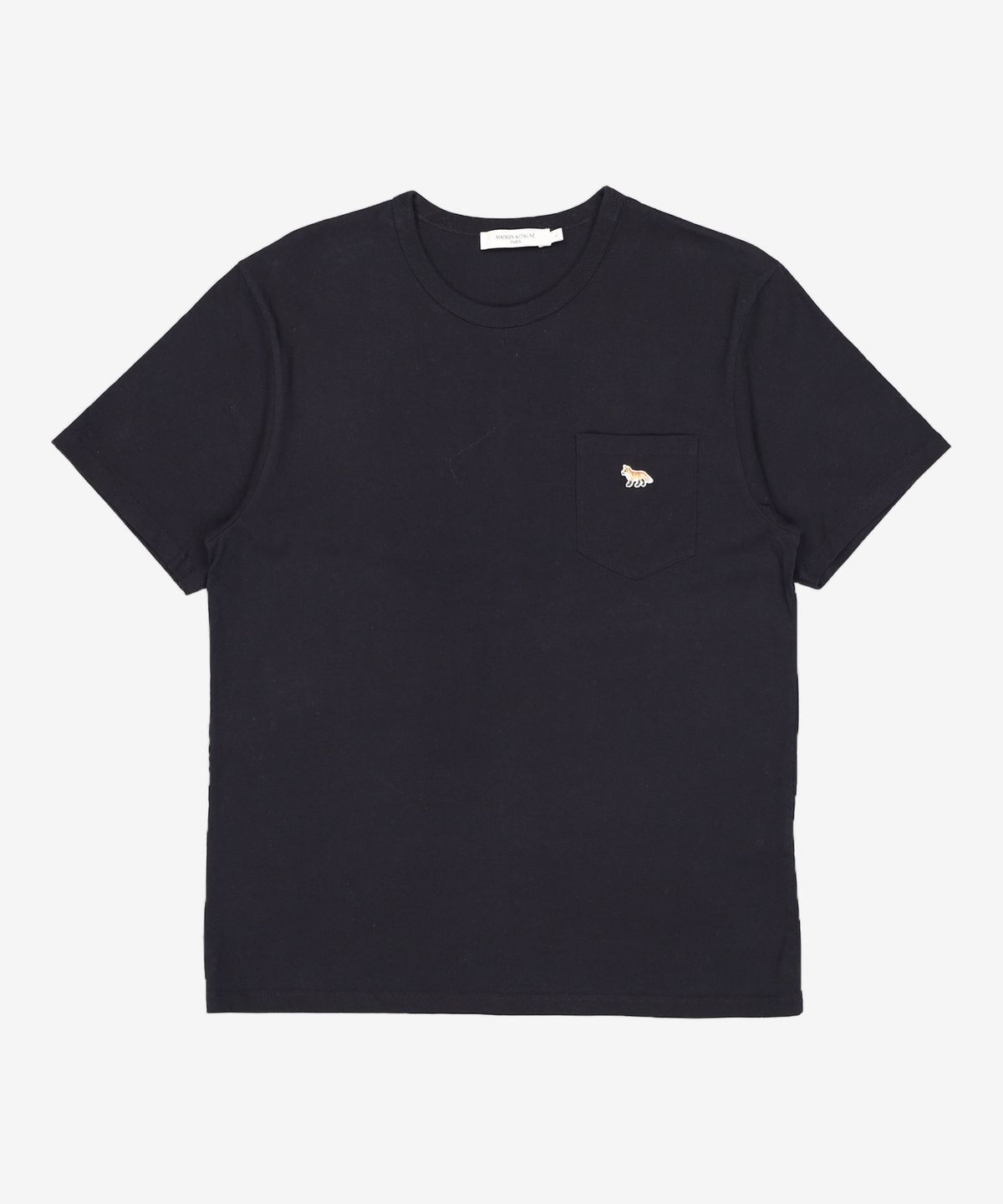 메종 키츠네(MAISON KITSUNE) 프로파일 폭스 반팔 티셔츠 GM00116KJ0008 P199 BLACK L
